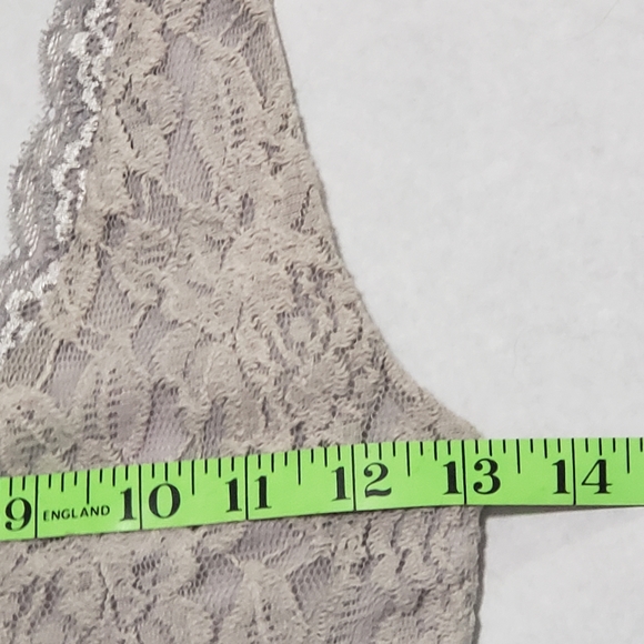 Jennifer Lopez Romantic Grey Lace Dress Size 0 - Picture 10 of 16